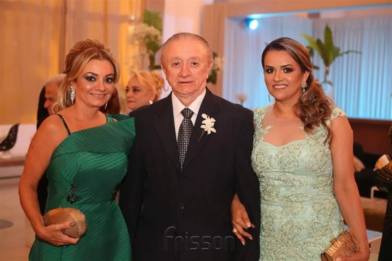 Ana Cristina, Luiz Camelo e Neide Camelo