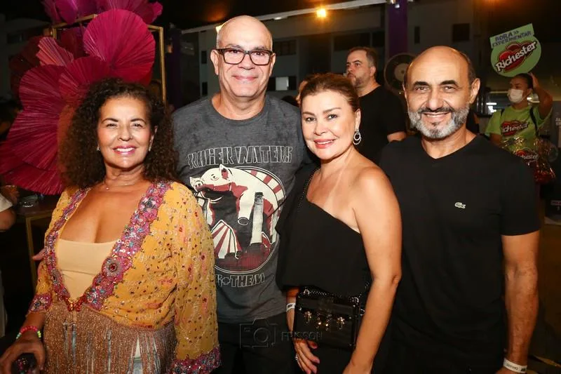 Ana Campos, Luis Eduardo, Ana Cristina Machado e Walfrydo Machado