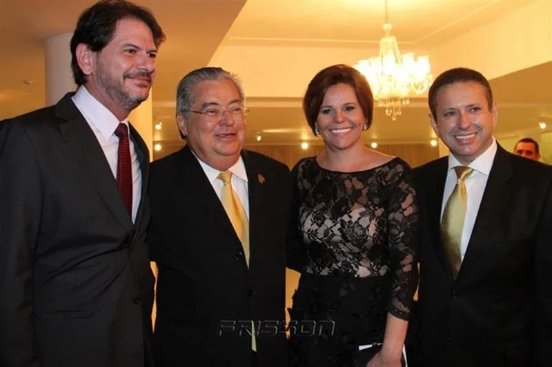 Cid Gomes, Roberto Farias, Patrícia Aguiar e Domingos Filho