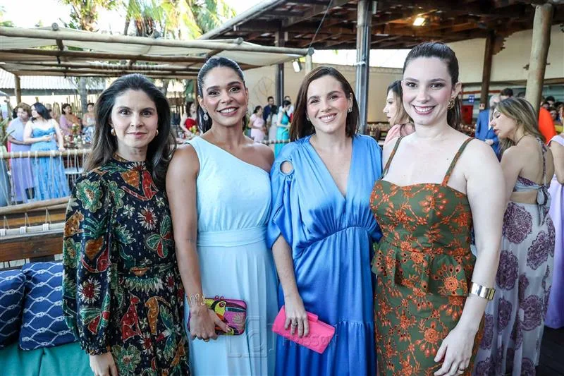 Amanda Maneschy, Vanessa Leitão, Luciana Studart e Natalia Arraes
