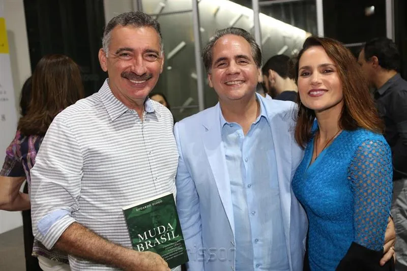 Arthur Bruno, Ricardo e Manuella Bacelar