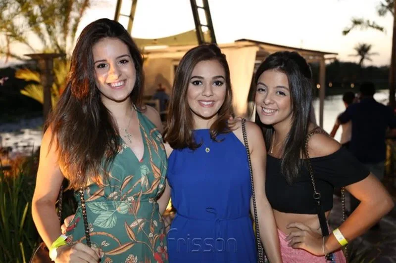 Amanda Feitosa, Clara Machado e Clarissa Brandão