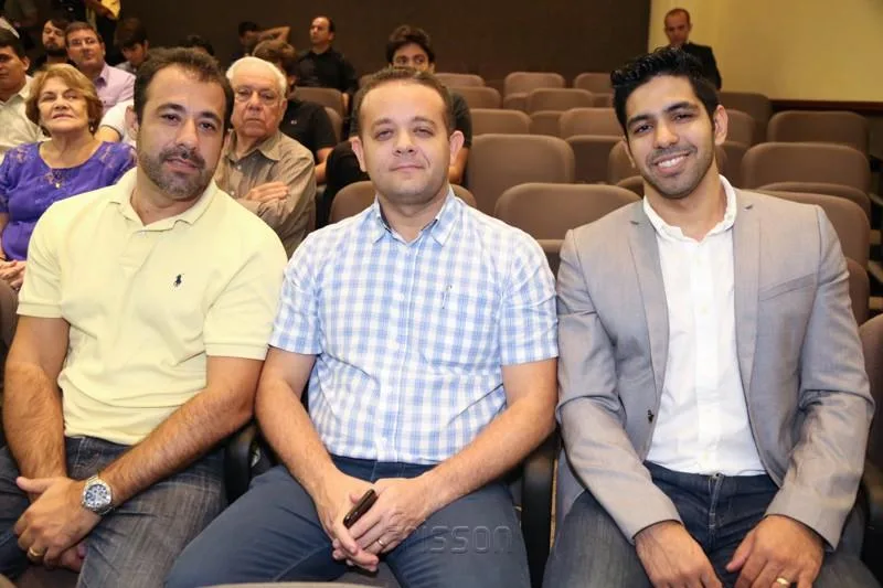 Claudino Amorim, Erval Roberto e Victor Medeiros