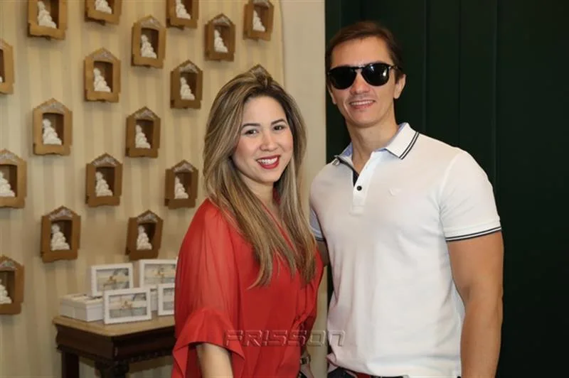 Carol Yamazaki e Marcelo Marfrutas