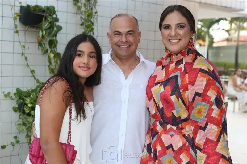 Maria Fernanda, Gustavo Meneses e Fernanda Cunha