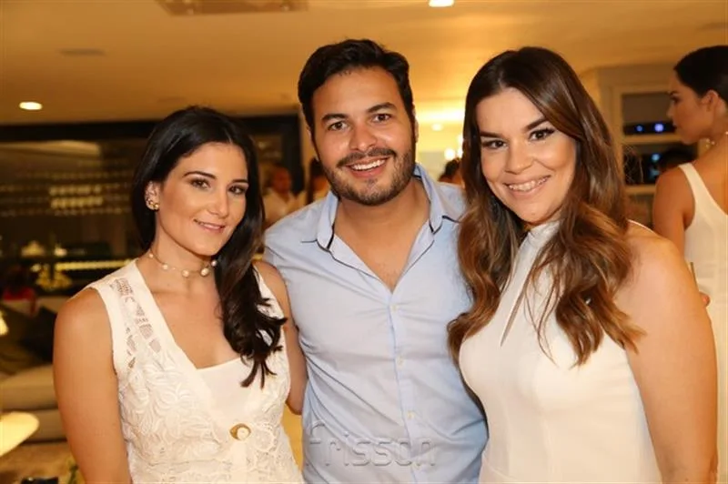 Aline Pinho, Vinícius Machado e Ana Paula Domene
