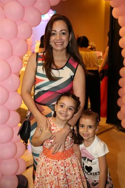 Aline, Clarisse Castro e Mariana Bezerra