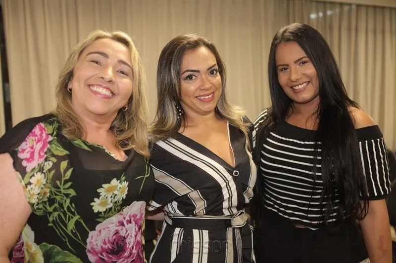 Irlene de Sa, Luziane Sarafim e landinha Cabral