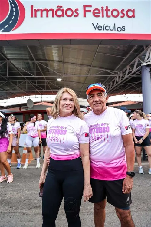 Ana Feitosa e Vincente Luis