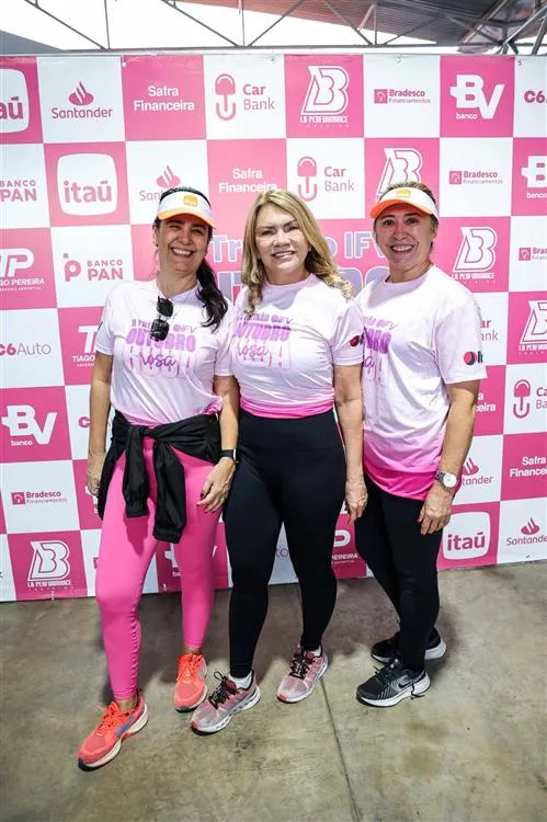Caroline Furtado, Ana Feitosa e Lu Save
