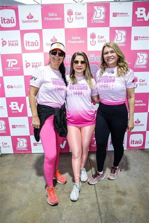 Caroline Furtado, Edilania Lima e Ana Feitosa