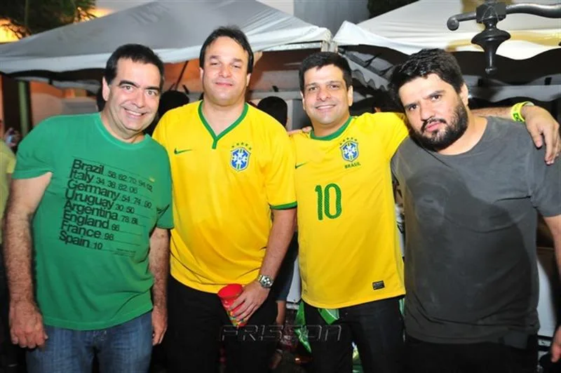André, Enio, Duda e Peruca