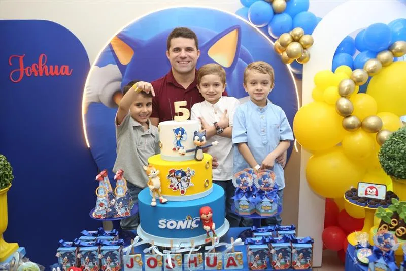 Joshua, Leandro Ribeiro, Lucca e Pietro