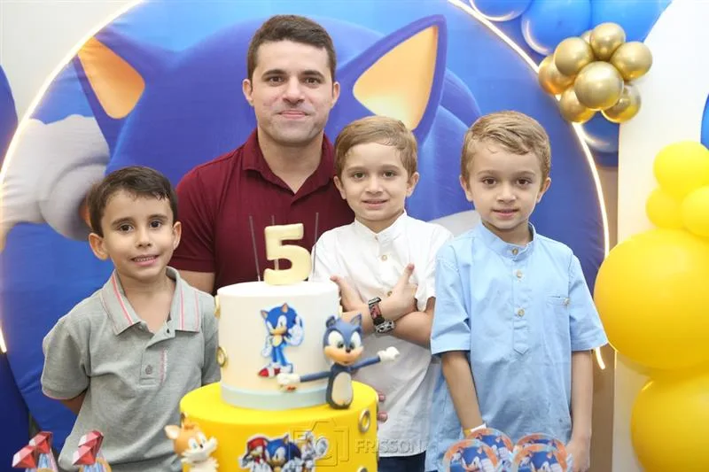Joshua, Leandro Ribeiro, Lucca e Pietro