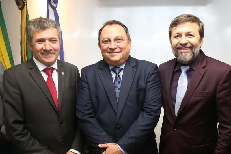 Antônio Henrique, Moacir Maia e Élcio Batista