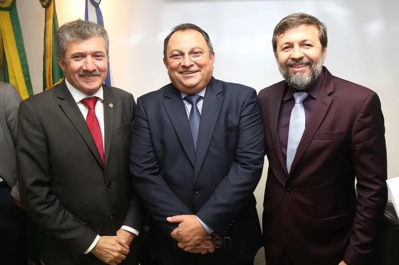 Antônio Henrique, Moacir Maia e Élcio Batista