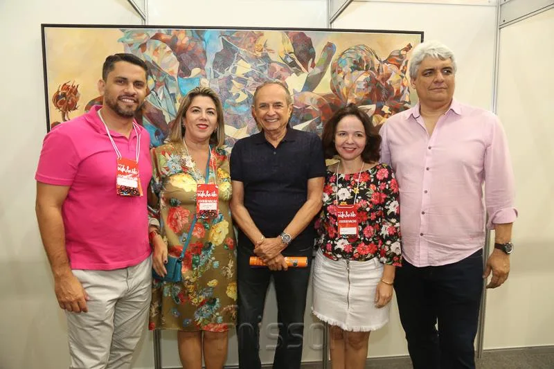 Alexandre Medina, Adriana Joca, Nazareno Albuquerque, Valéria Xavier e Cliff Vilar