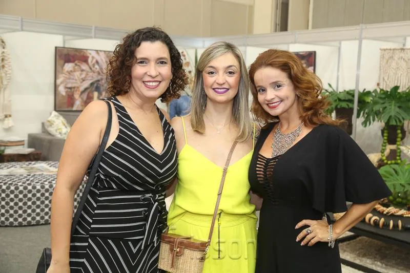 Aline Teixeira, Paula Lima e Taisa Medina