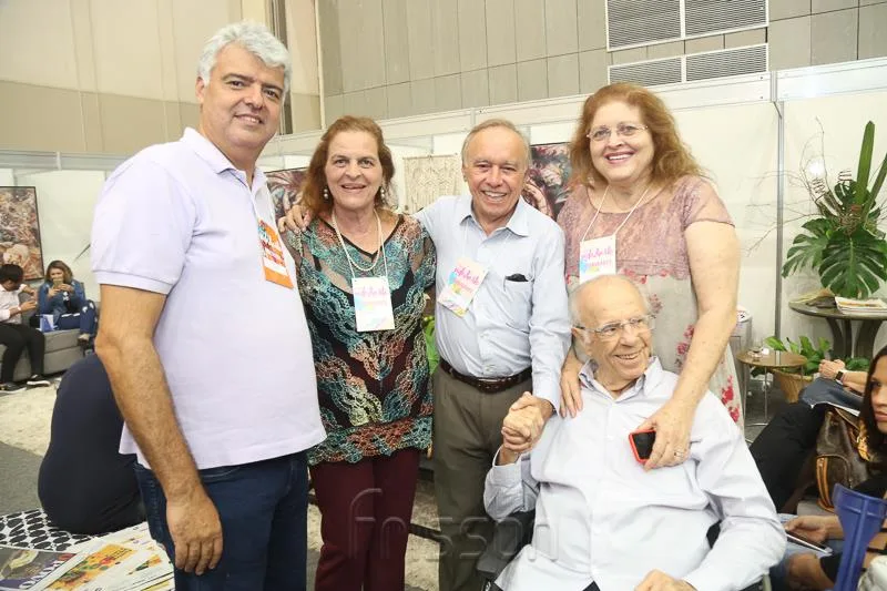 André Azevedo, Lúcia Helena, Pedro Henrique, Lucia Maria e Michel Asly