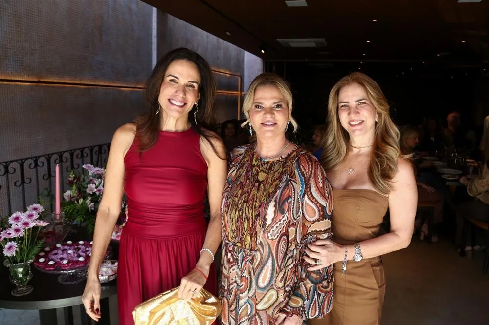 Ana Virginia Martins, Germana Wanderley e Karmilse Porto
