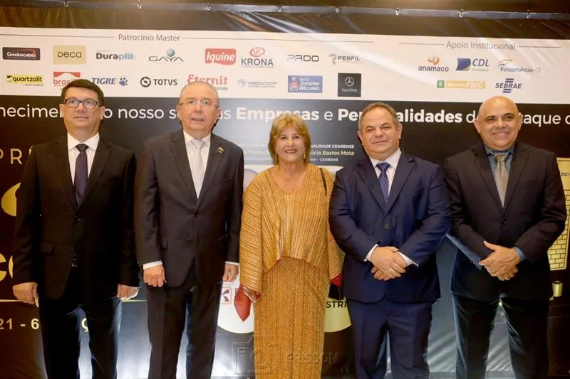 Geraldo Defalco, Antônio José de Freitas Mello, Ana Lúcia Mota, Lavanery Wanderley e Carlito Lira