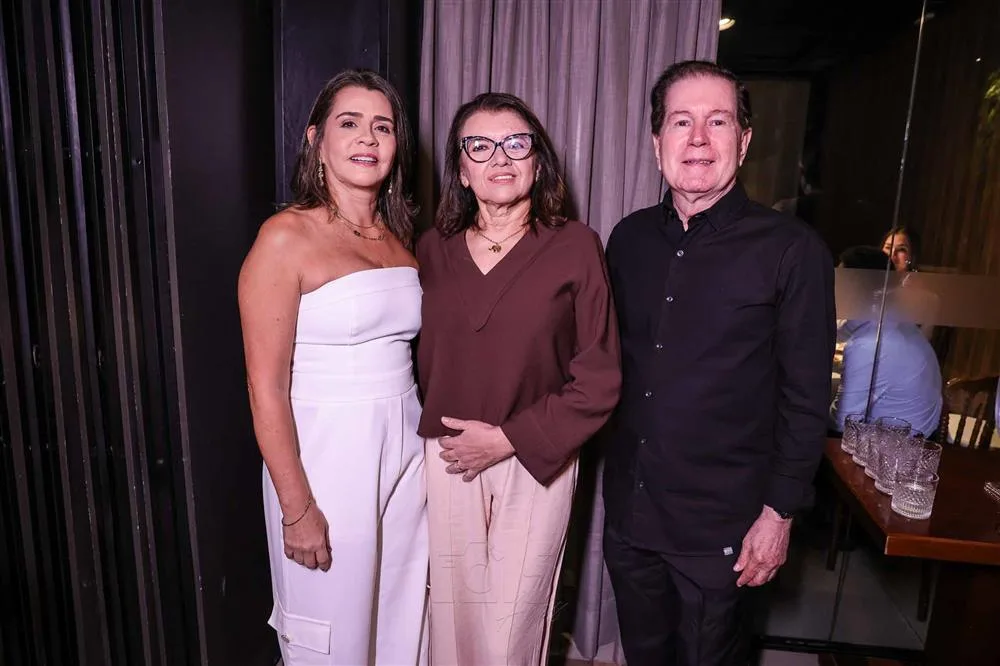 Daniella Nascimento, Aurélia Teixeira e João Borges