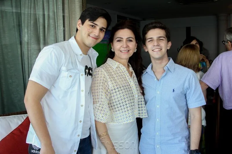Amir Djemmal, Greice Leitão e Wali Djemmal