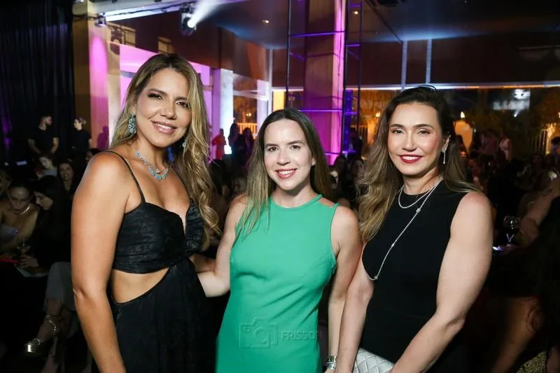 Ana Carolina Fontenele, Isabela Barros Leal e Andréa Machado