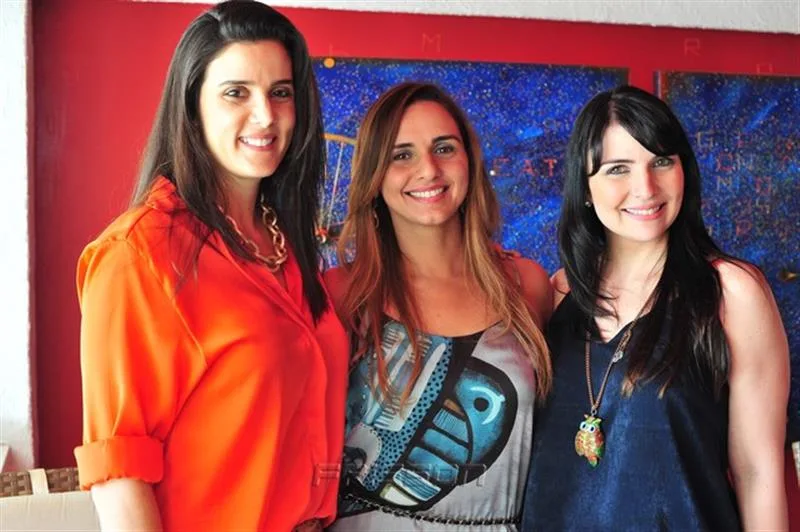 Ana Porro, Larissa Ribeiro e Luciana Carvalho