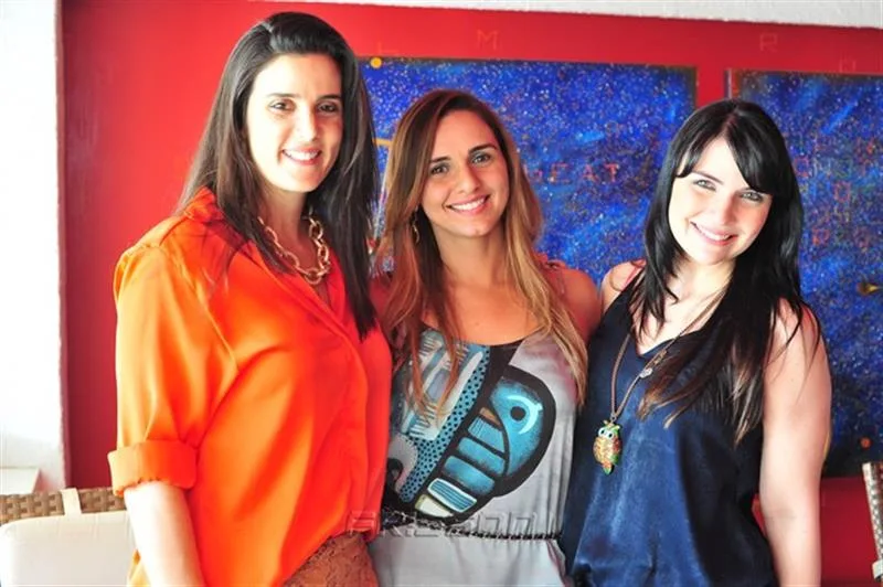 Ana Porro, Larissa Ribeiro e Luciana Carvalho