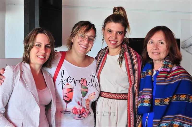 Andreia Gonçalves, Barbara Redes, Inara de Almeida e Carlota Brasil