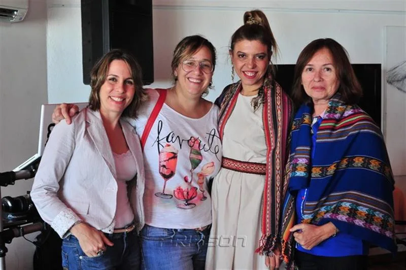 Andreia Gonçalves, Barbara Redes, Inara de Almeida e Carlota Brasil