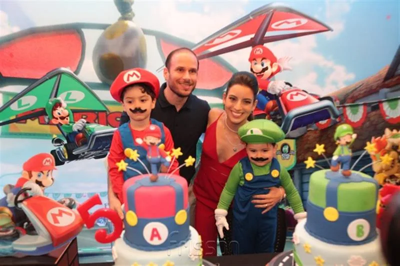 Andre Filho, Andre, Ticiana e Bernardo Parente
