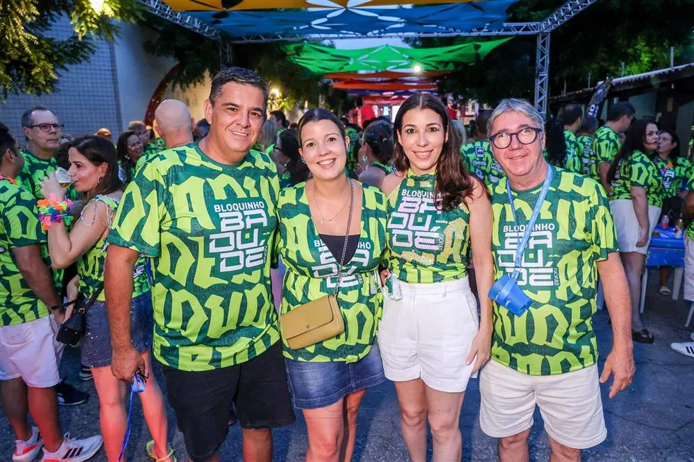Almino Junior, Adriana Menezes, Eveline Vasconcelos e Eliazar Campos