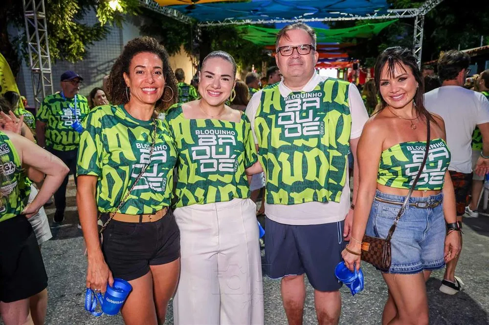 Camila Brito, Karinny Victor, Rogerio Feitosa e Camila Barbosa