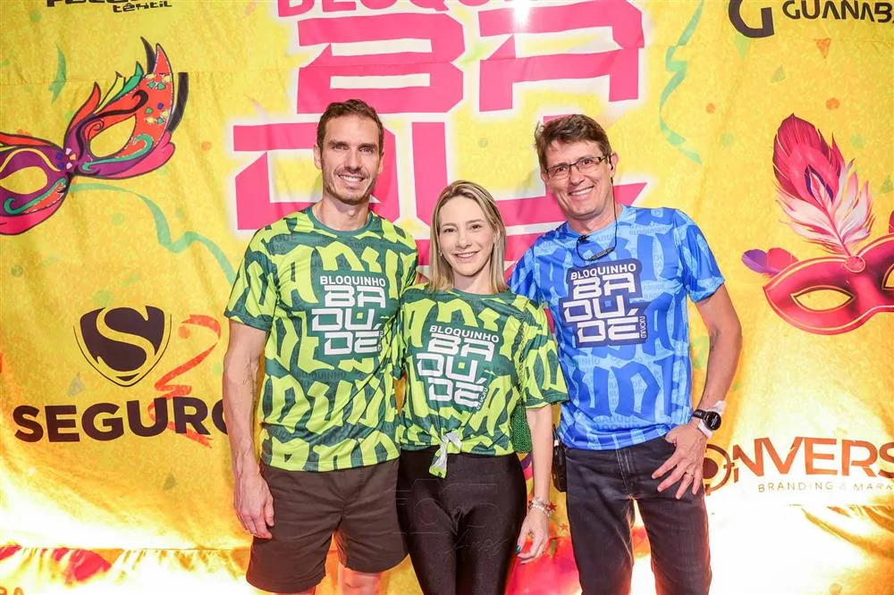 Flavio, Gaida Furtado e Ricardo Vasconcelos