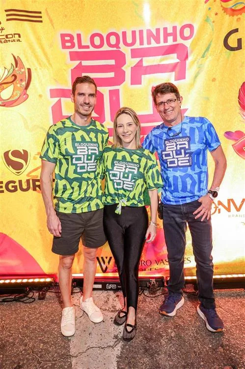 Flavio, Gaida Furtado e Ricardo Vasconcelos
