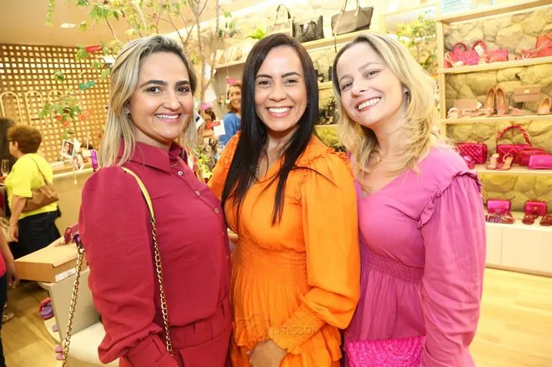 Adamir Maia, Yngrid Rebouças e Laura Almeida