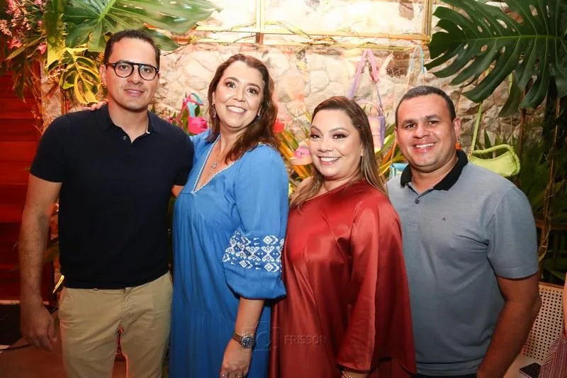 Erico Campos, Mirella e Manuela Ramos e Wander Barbosa