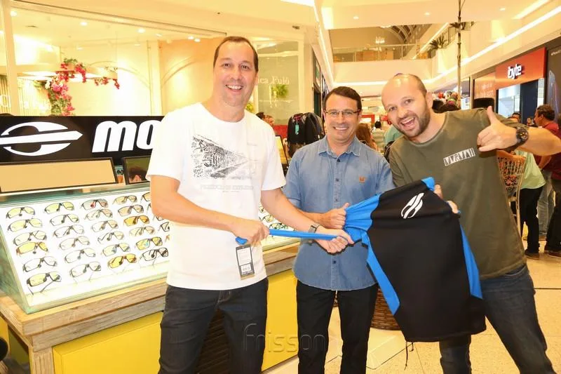 Luciano Freitas, Flávio Montenegro e Fábio Oliveira