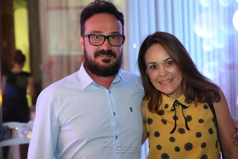 André Ramos e Denise Dias