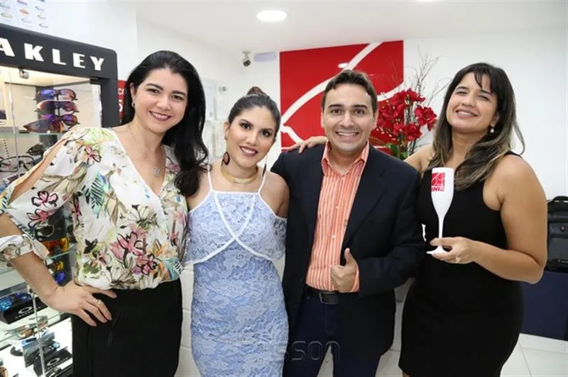Hissa Tavares, Jessica Castro, Helton Vidal e Lelia Sales