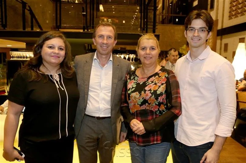 Catharina Martins, Philipp Godefroit, Socorro Saraiva e Carlos Herberth
