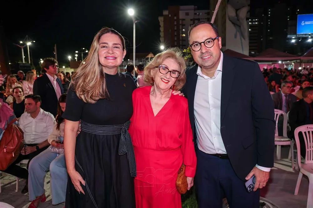 Augusta Brito, Socorro França e Sandro Camilo