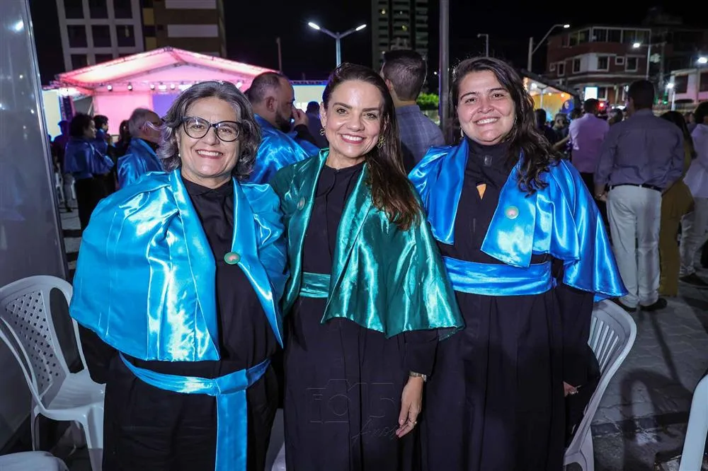 Bernardete Porto, Ana Karina e Lidriana Pinheiro