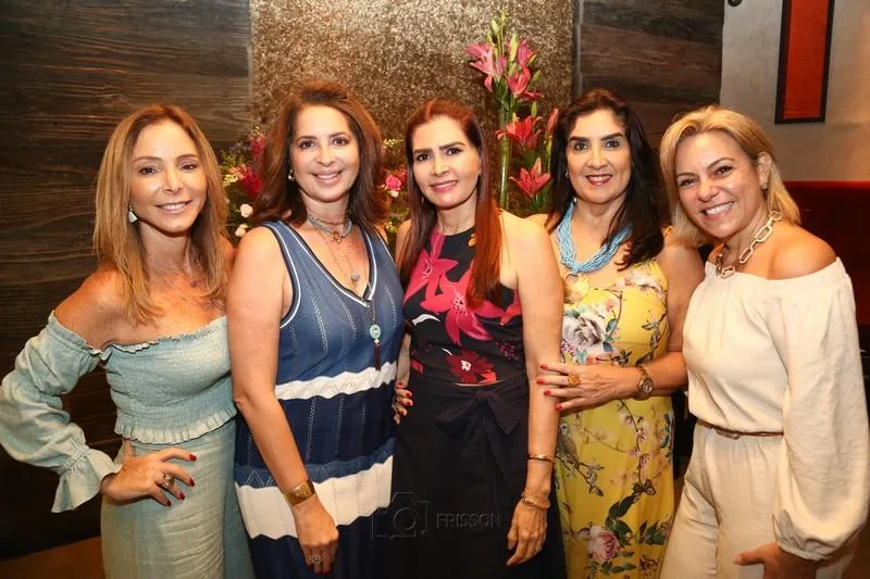 Ana Paula Daud, Márcia Andréa, Lorena Pouchain, Isabele Leitão e Erika Queiroz