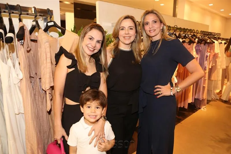 Adriana, Constantino Queiroz, Suyane Dias Branco e Michelle Aragão