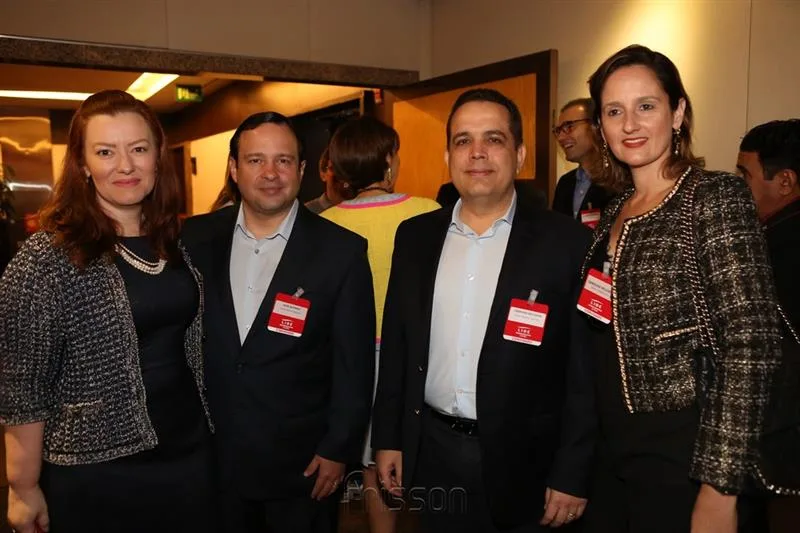Aline, Igor Barroso, Germano e Carol Belchior