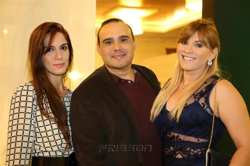 Ariana Façanha, Julio Macedo e Janice Brandão