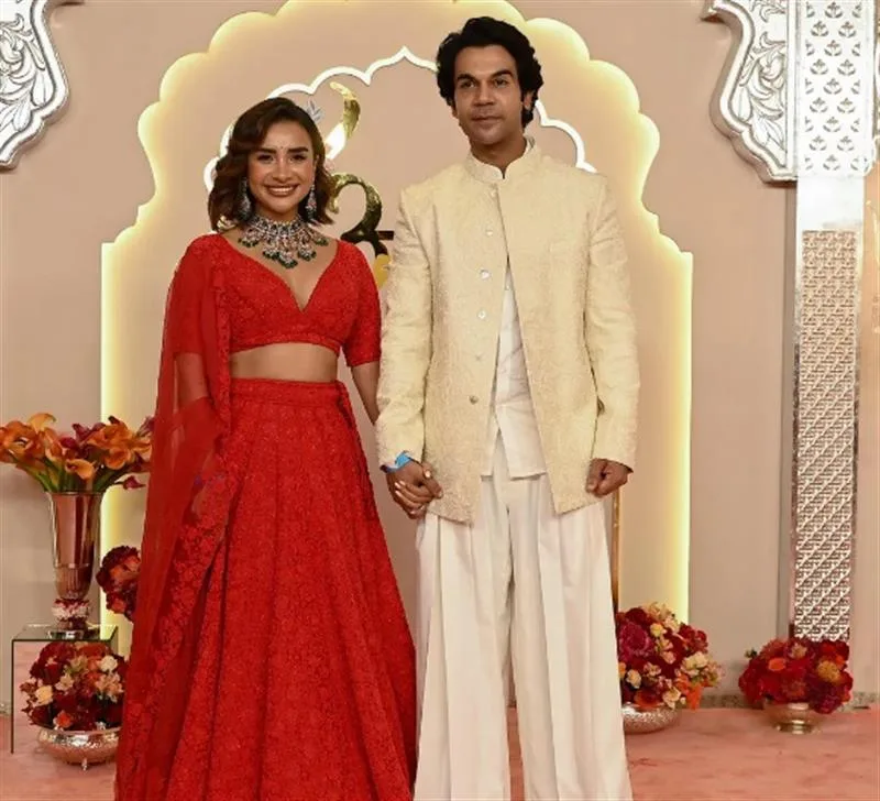 Ator de Bollywood, Rajkummar Rao e Patralekha